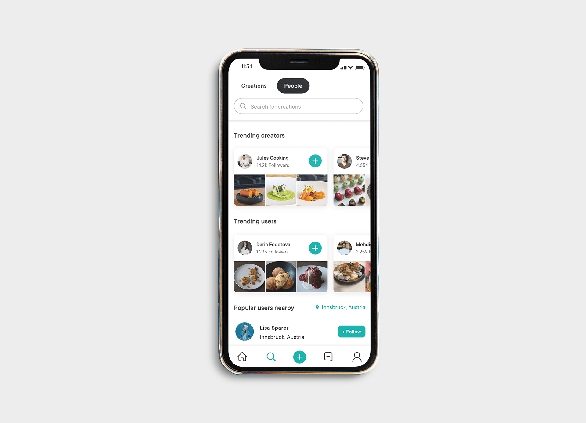 Gronda: Explore Users